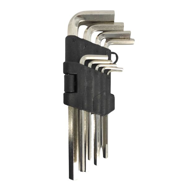 Jogo De Chaves Allen Universal 1,5mm A 10mm Em Aço 9 Pç 3766