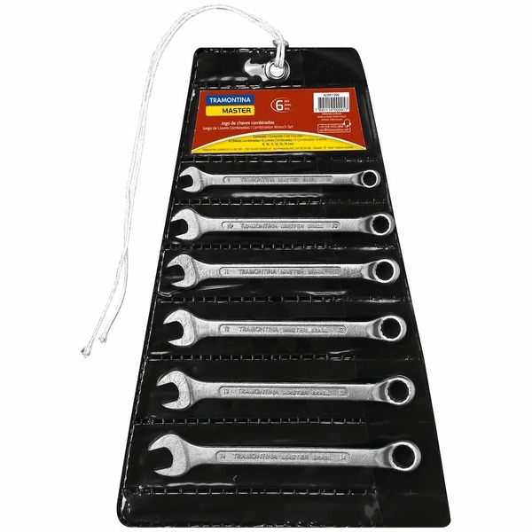 Jogo De Chaves Combinadas Tramontina Em Aço 6 Peças