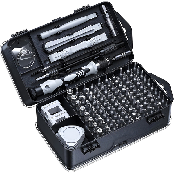 Jogo De Chaves De Precisão 115 Peças Para Reparos Em Smartpho