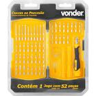Jogo De Chaves De Precisão Com 52 Peças Vonder