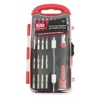 Jogo De Chaves De Precisão Eda Cabo Flexível E Bits 23 Peças