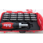 Jogo De Chaves Eda De Cabo Reto Com Catraca Com 21 Peças