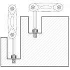 Jogo De Chaves Hexagonais Com Armação 7 Peças Tramontina Pro