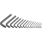 Jogo De Chaves Hexalobular T6 À T60 Tipo L Com 15 Peças 024.6