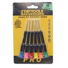 Jogo De Chaves Precisão Pequena Torx Fenda 6 Pçs Reparos Celu