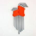 Jogo De Chaves Torx Com Cabo Longa Furo Guia Automotiva Tork