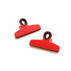 Jogo De Clips Magnéticos Bencafil 2 Peças Vermelho