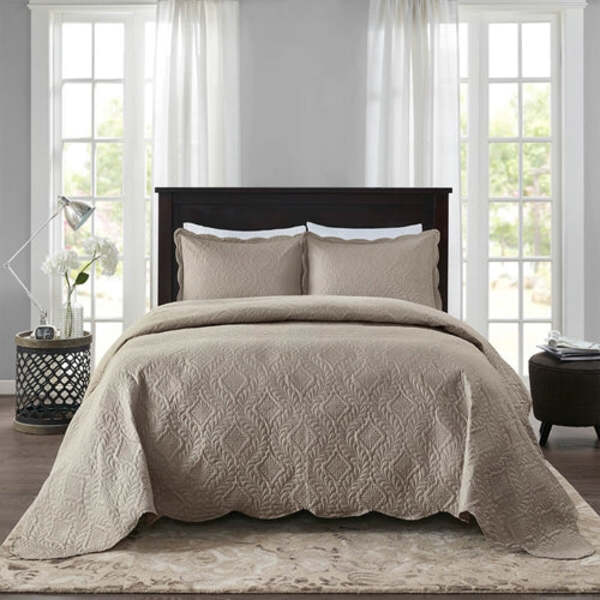 Jogo de Colcha 3 peças Casal Milão Color Art Corttex 150 fios