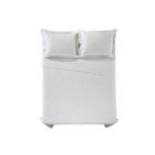 Jogo De Colcha 3 Peças Liss Branco Queen