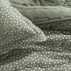 Jogo De Colcha Casal Altenburg Malha Fio Penteado Bits Verde