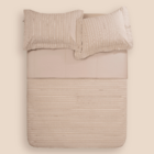 Jogo De Colcha Casal Queen Altenburg Haus Victoria Marrom Sem