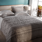 Jogo De Colcha Casal Queen Buddemeyer Luxus Ethan Cinza Queen
