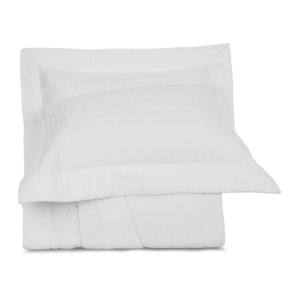 Jogo De Colcha Clair - Branco - Queen - 2 50m X 2 60m