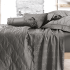 Jogo De Colcha Colline - Cinza Cryon 2 50m X 2 60m - Queen