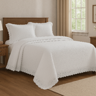 Jogo De Colcha Com Renda Paradis Casal 220x240cm - Paradis Br