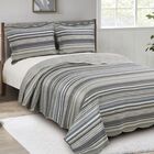 Jogo De Colcha Evolution Patchwork Solteiro Camesa Verde Un