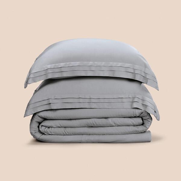 Jogo De Colcha Queen 3 Peças Altenburg Haus Frescor Cinza Boho