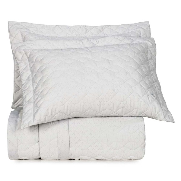 Jogo De Colcha Queen Altenburg Cetim Sublime 300 Fios Symbol