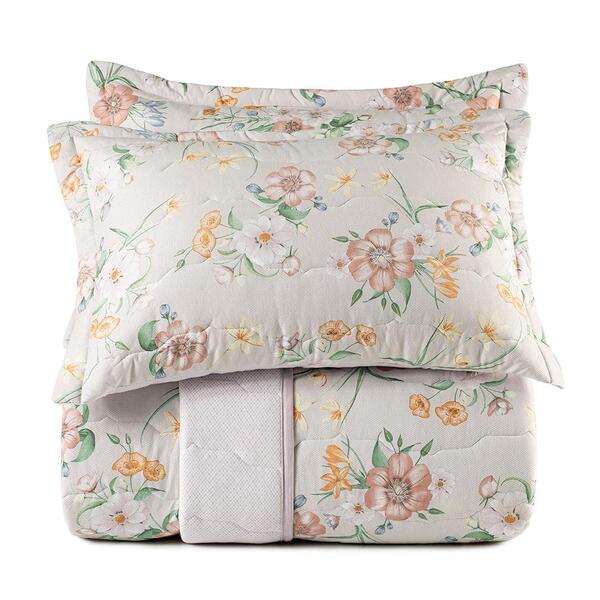 Jogo De Colcha Queen Altenburg Malha Fio Penteado Lilys