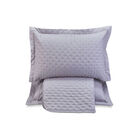 Jogo De Colcha Queen Lisa Peach Touch La Dotta Cinza Un