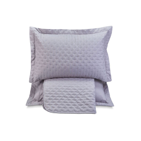 Jogo De Colcha Queen Lisa Peach Touch La Dotta Cinza Un