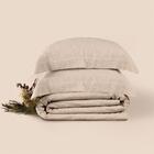 Jogo De Colcha Super King Altenburg Haus Jacquard Fio Tinto Ó