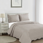 Jogo De Colcha Tressê Queen Camesa Bege Un