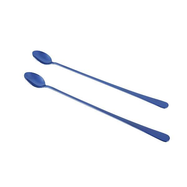 Jogo De Colheres Bailarinas Em Inox Wolff Oxford 2 Peças Azul