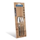 Jogo De Colheres De Chá Inox 6 Peças Polywood Tramontina 2110