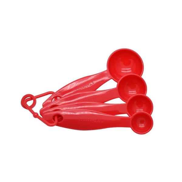 Jogo De Colheres De Medida Em Plástico Fackelmann 4 Peças Ver