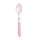 Jogo De Colheres Em Inox Lyor Mother Pearl 19cm Rosa