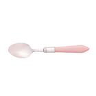 Jogo De Colheres Em Inox Lyor Mother Pearl 19cm Rosa