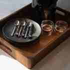 Jogo De Colheres Para Café Fracalanza Steel Wood 6 Peças