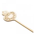 Jogo De Colheres Para Cha 4 Peças Inox Key Dourado - Rojemac