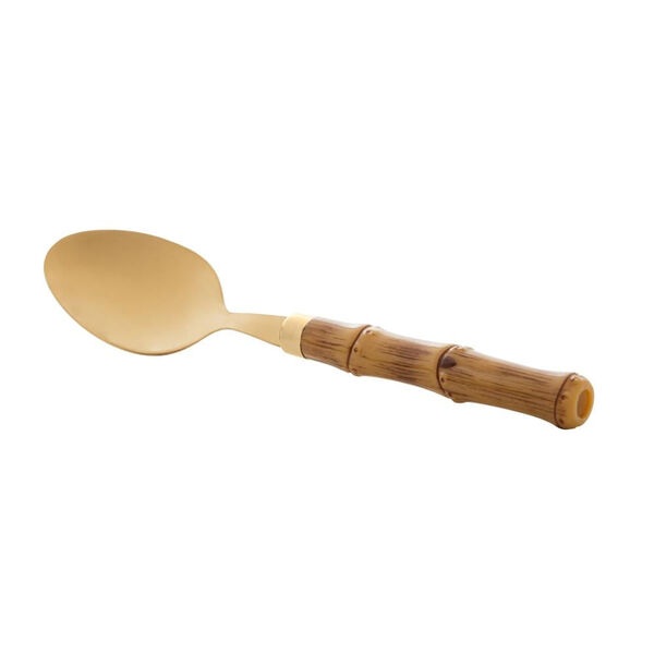 Jogo De Colheres Sobremesa Em Inox Com Cabo Plástico Lyor Bam