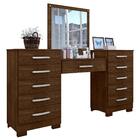 Jogo De Cômoda E Penteadeira Belém Malbec