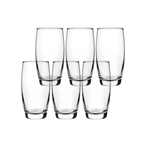 Jogo De Copo Nadir Long Drink Oca 400ml 6 Unidades 7629/876