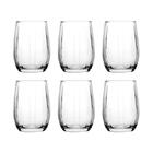 Jogo De Copos Baixos Em Vidro Pasabahçe Linka 380ml 6 Peças