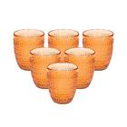 Jogo De Copos Balls Laranja 320ml 6 Peças - Copo051