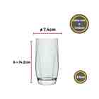 Jogo De Copos Capri Nadir 410ml Com 6 Peças