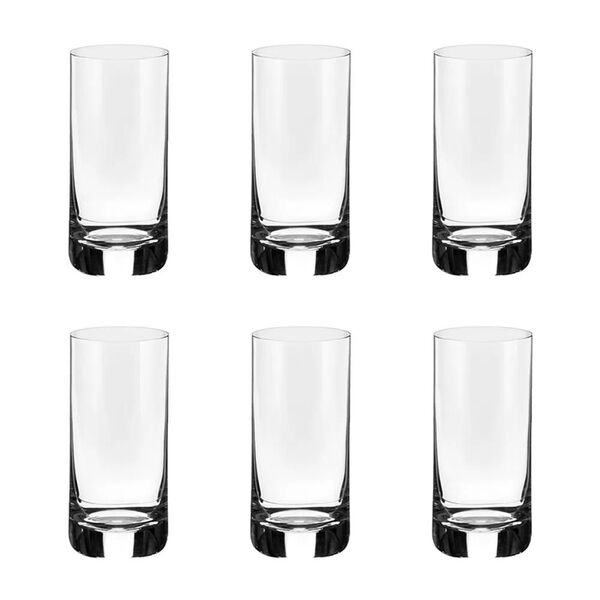 Jogo De Copos Cerveja Em Cristal Strauss 330ml 6 Peças