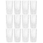 Jogo De Copos De Cristal Transparente Calcutá 370ml 12 Peças