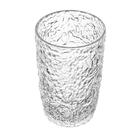 Jogo De Copos De Cristal Transparente Martelado Petra 330ml 4