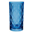 Jogo De Copos De Vidro Royal Azul 380ml - Casambiente Copo075