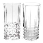 Jogo De Copos De Vidro Transparente 6 Peças