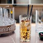 Jogo De Copos De Vidro Transparente 6 Peças