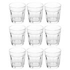 Jogo De Copos De Vidro Transparente Atlanta 9 Peças 250ml - L