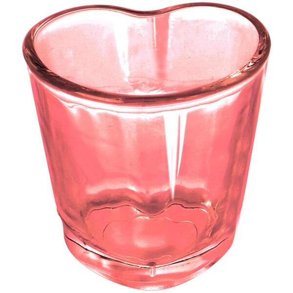 Jogo De Copos Dynasty Love Shot 6 Peças Cor Rosa 45ml -28621