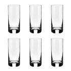 Jogo De Copos Em Cristal Strauss Long Drink 395ml 6 Peças