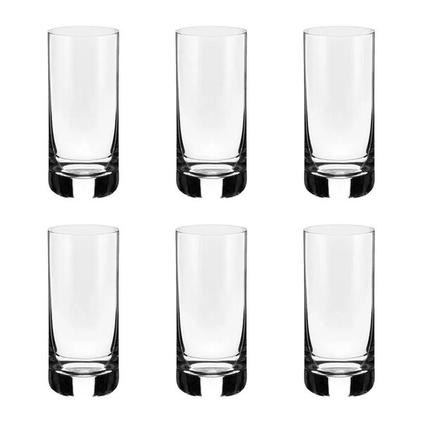 Jogo De Copos Em Cristal Strauss Long Drink 395ml 6 Peças